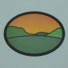 Oval Lake Wenatchee Stickers - Image 2