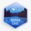 Hidden Lake Sticker