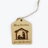 Merry Christmas from Lake Wenatchee wood ornament - Image 2